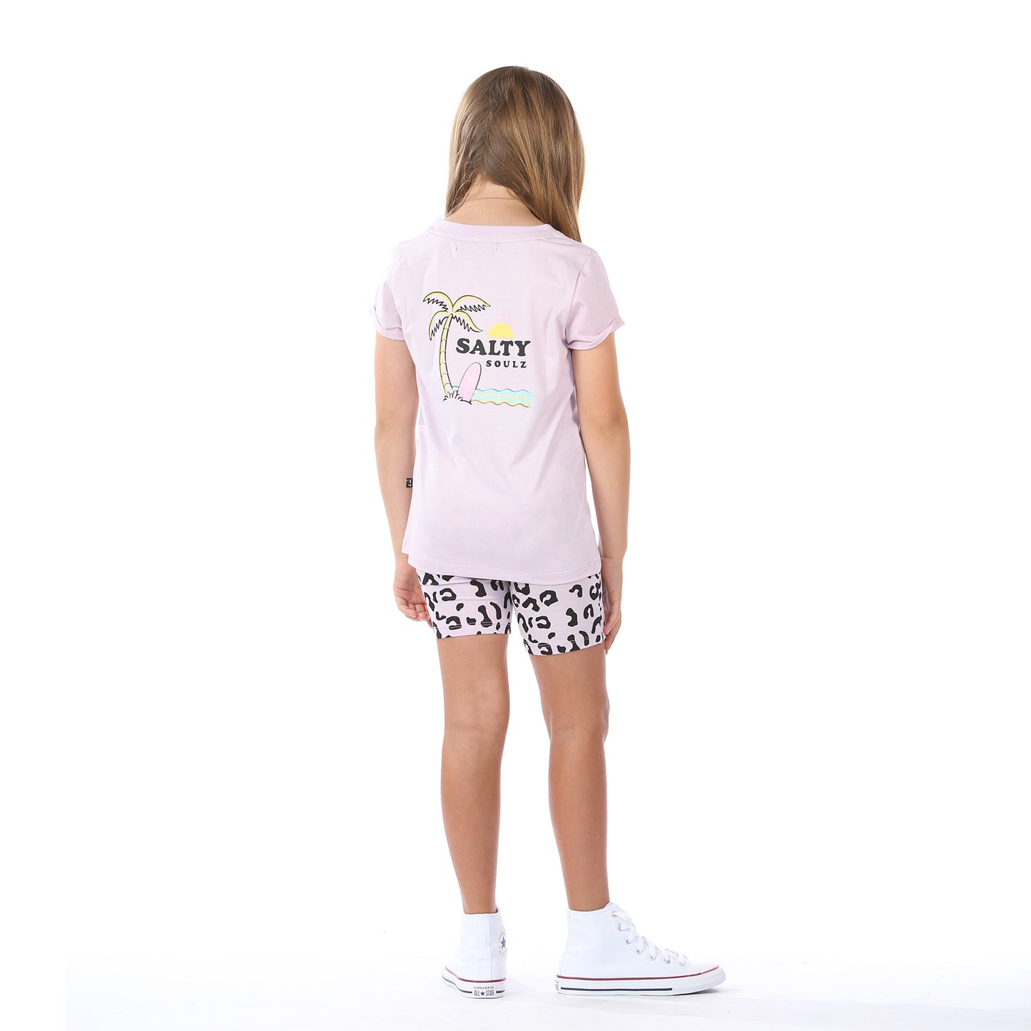 Salty Soulz Short Sleeve Tee - Lilac