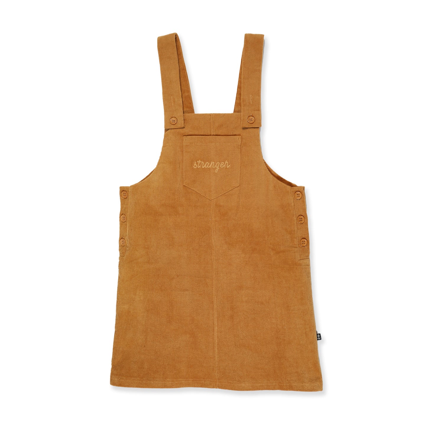 Girls Pinafore - Mustard