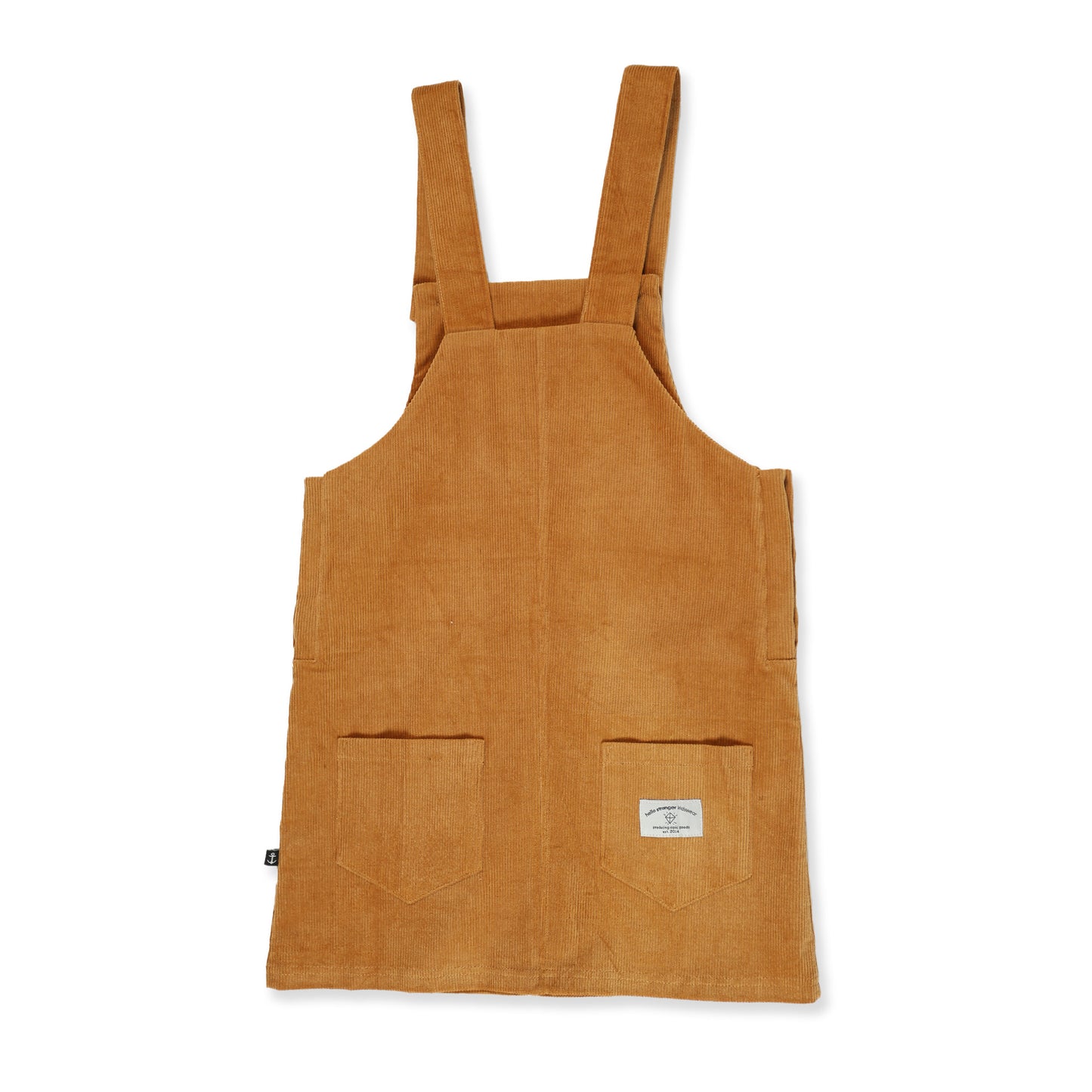 Girls Pinafore - Mustard