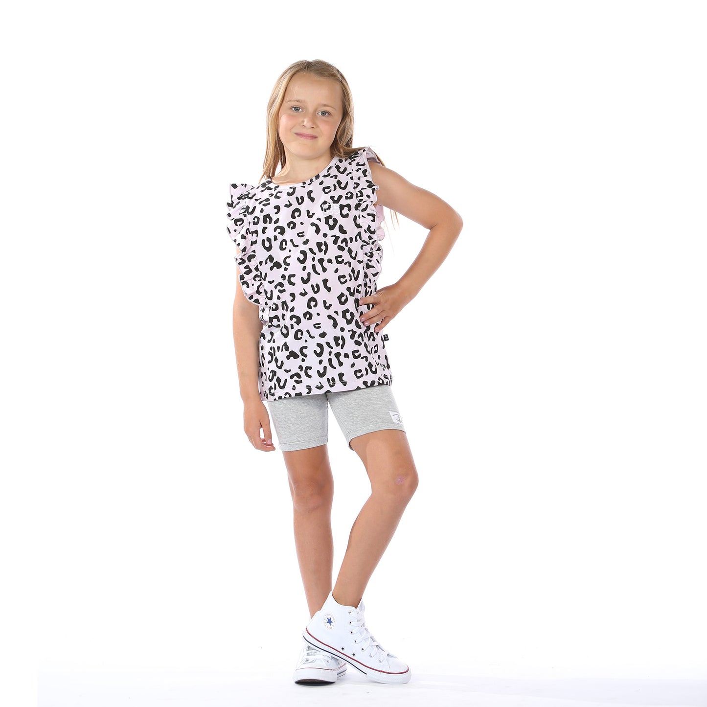 Dash Top - Lilac Leopard