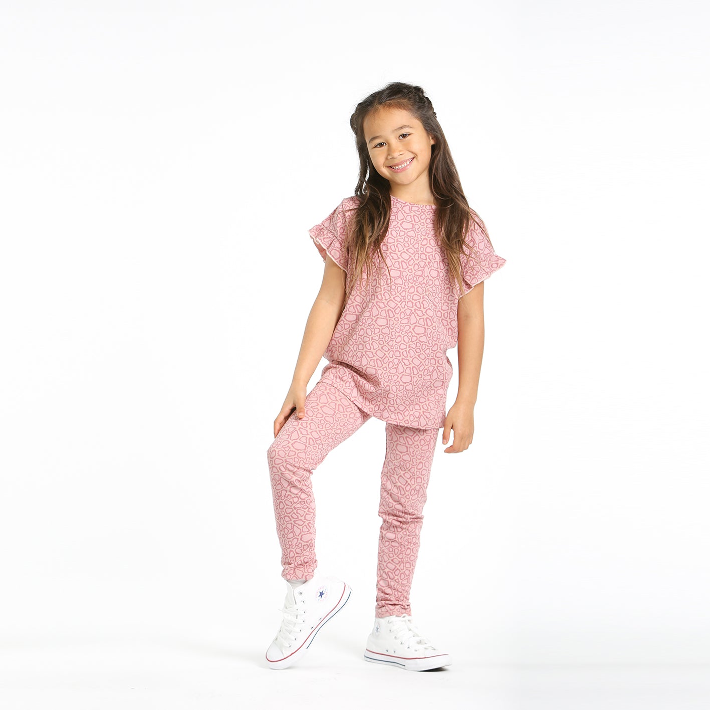 crush legging - Wild Pink