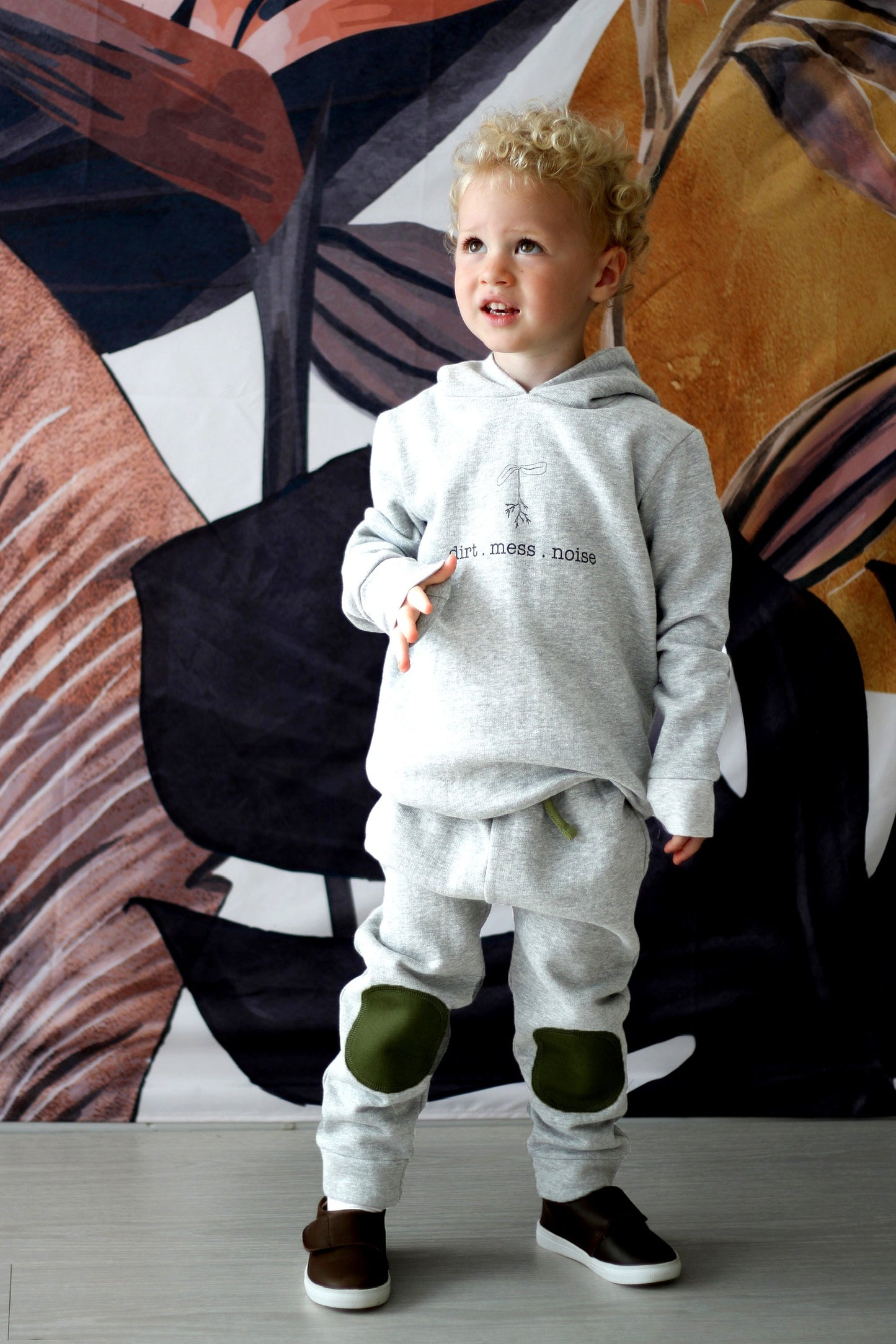 Melange Hoodie - Dirt. Mess. Noise Grey