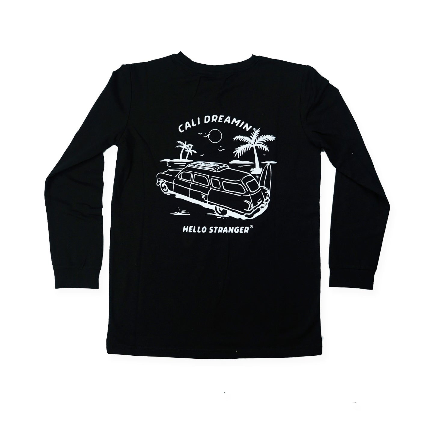Cali Dreamin' Long Sleeve Tee Black