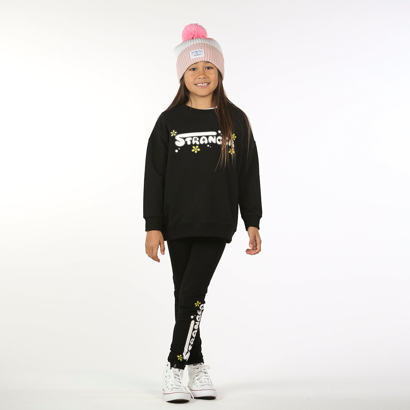 Stranger Crew Black