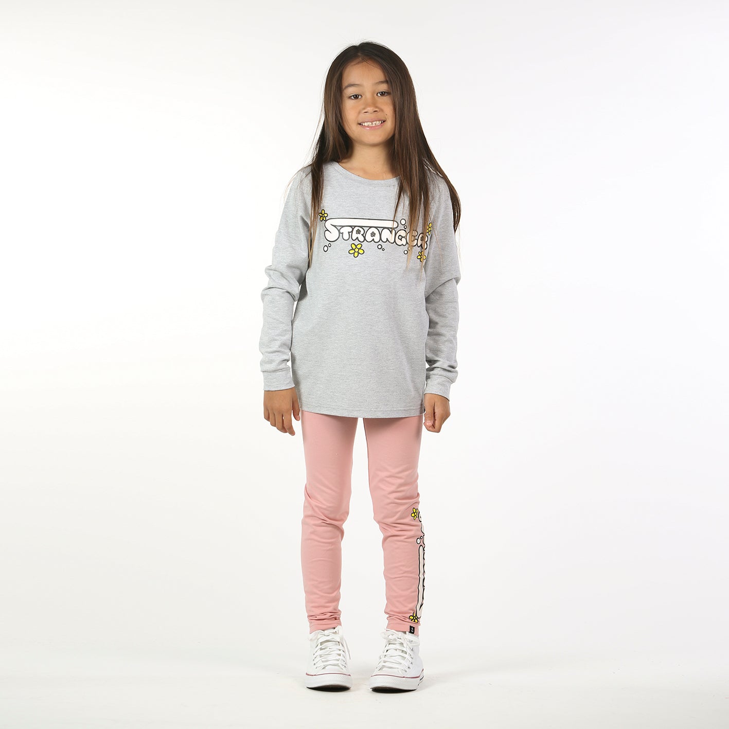 Stranger Long Sleeve Tee Greymarle