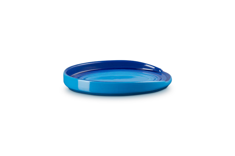Oval Spoon Rest Azure Blue