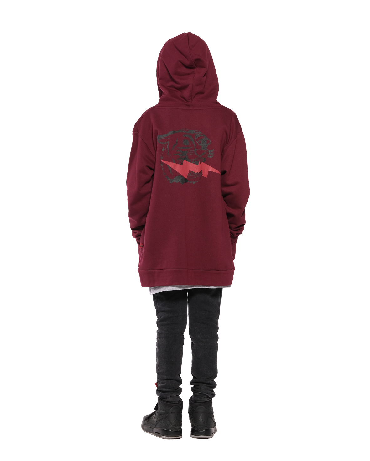 Classic Zip Hood Crew Lightning Tiger