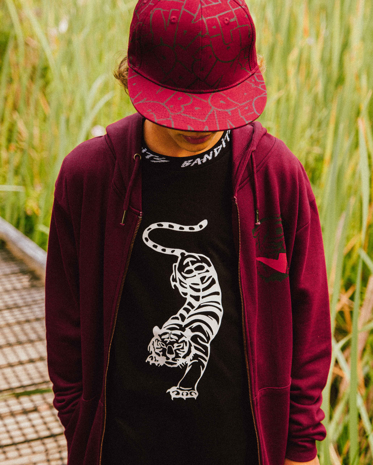 Classic Zip Hood Crew Lightning Tiger