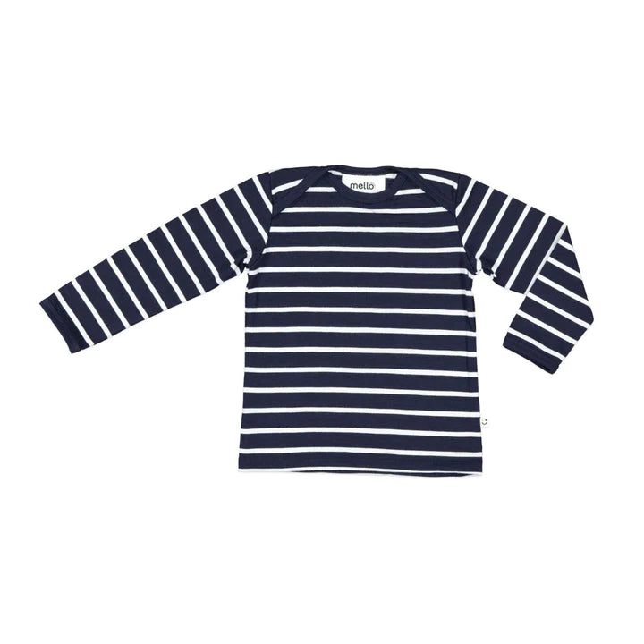 Mini Long Sleeve Tee - Ink Breton