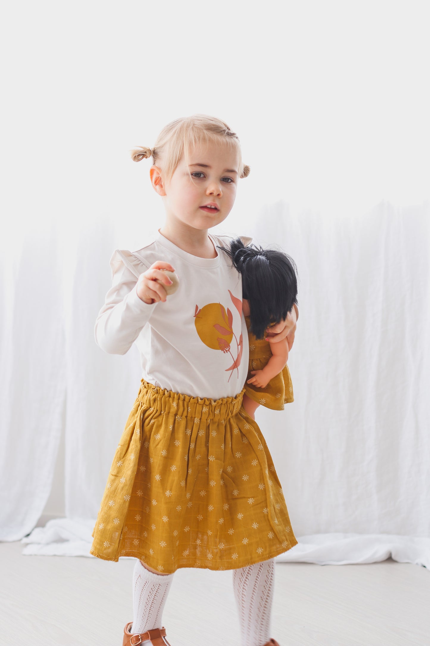Evie Skirt - Sun Kiss