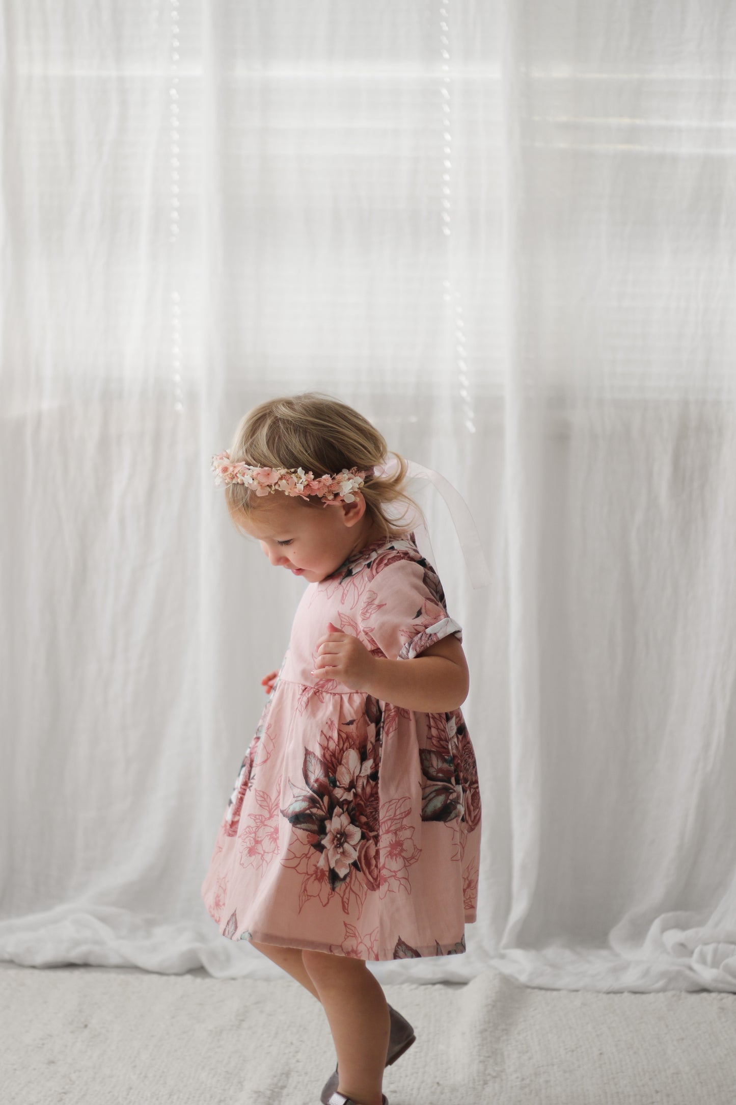 Mila Dress - Tropical Bouquet