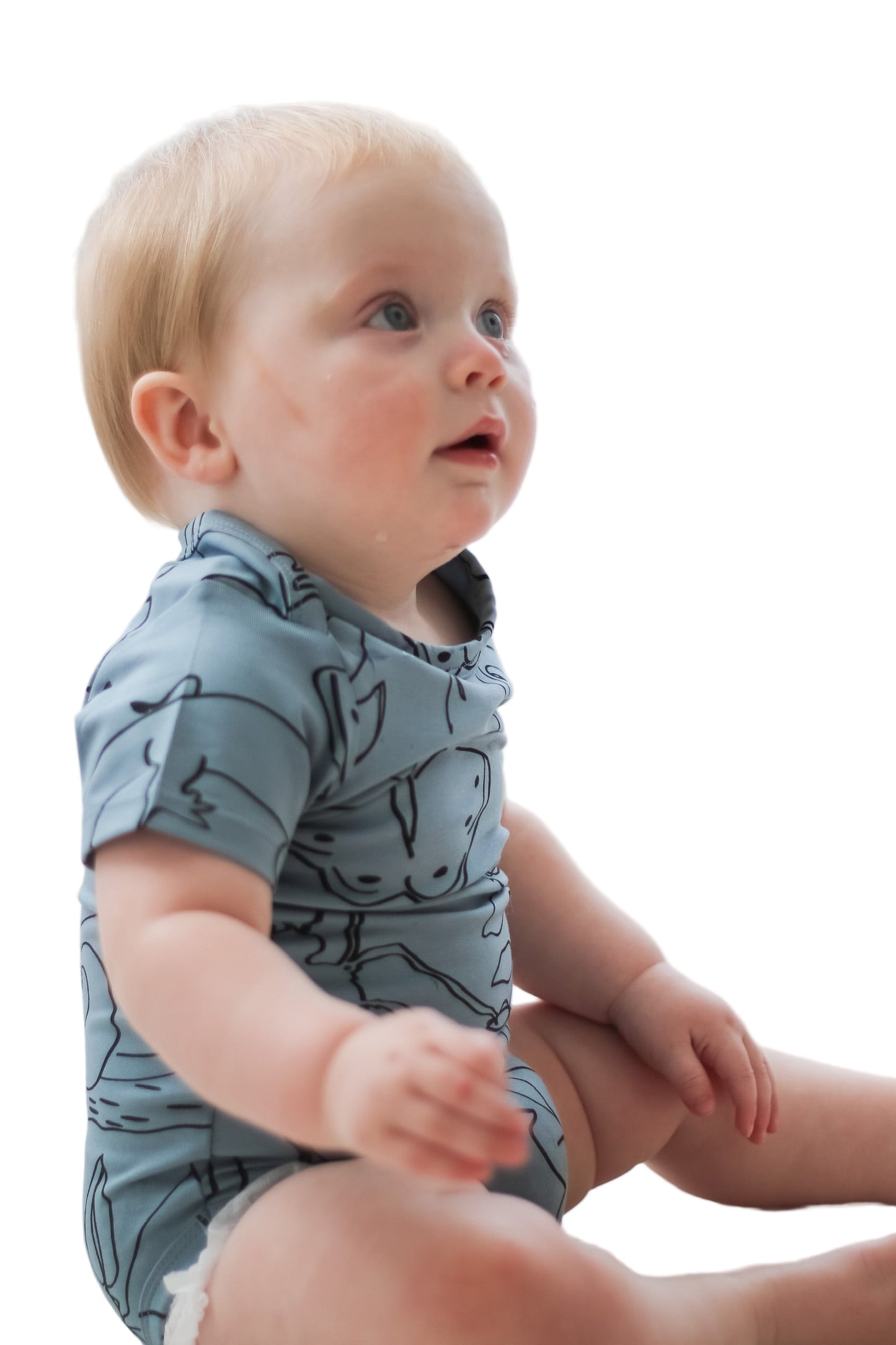 Short Sleeve Bodysuit Giant Bugs