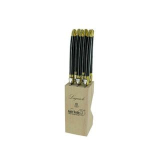 Verdier Steak Knife Brass Bolsters