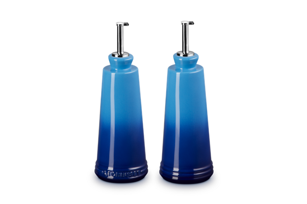 Oil & Vinegar Set Azure Blue