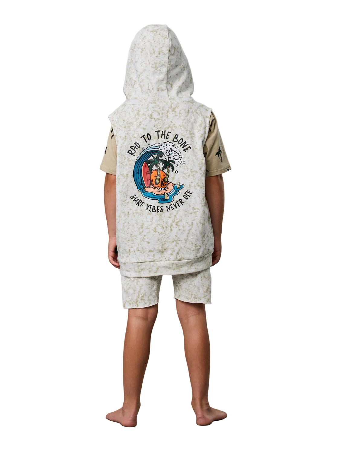 Surf Vibes Sleeveless Hood