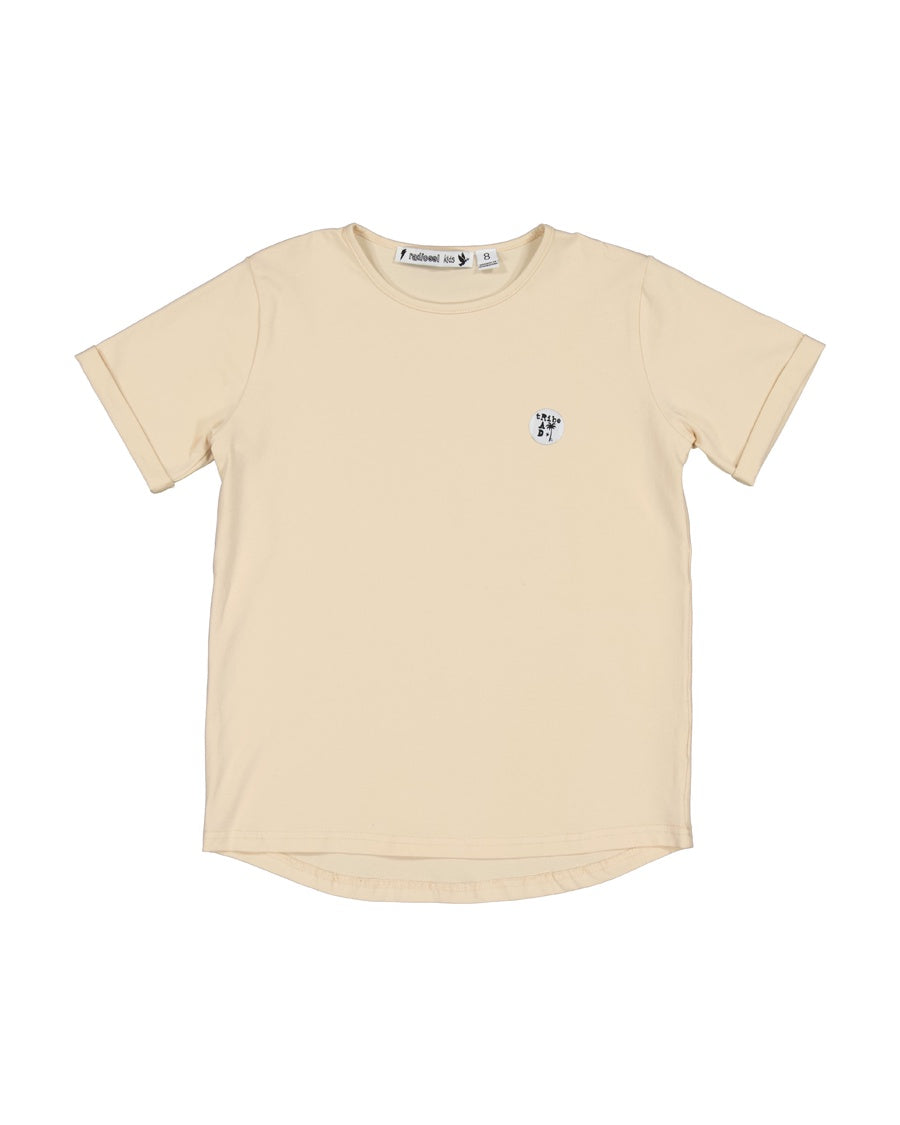 Rad Tribe tee in sand