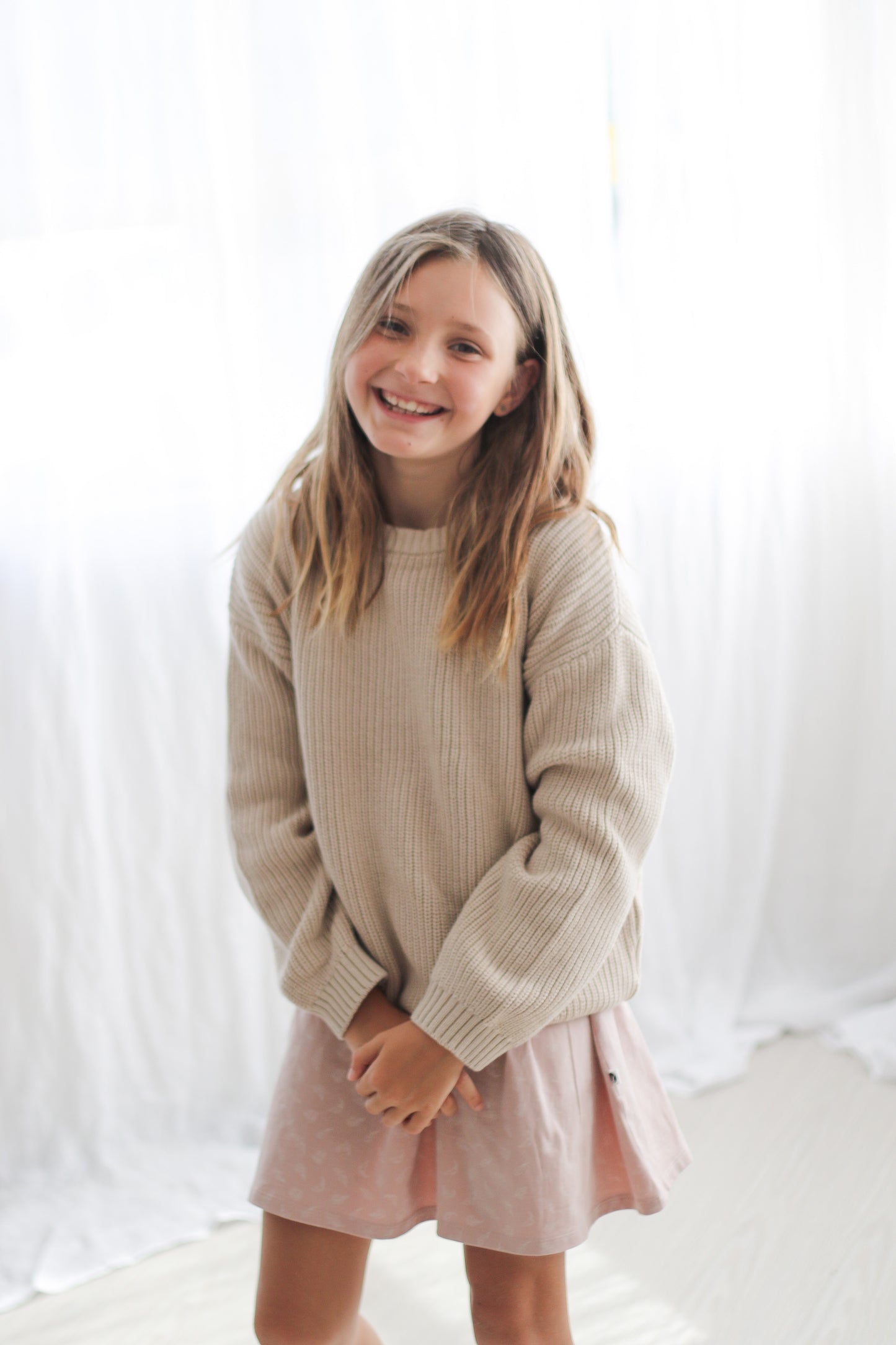 Slouch Sweater - Sand