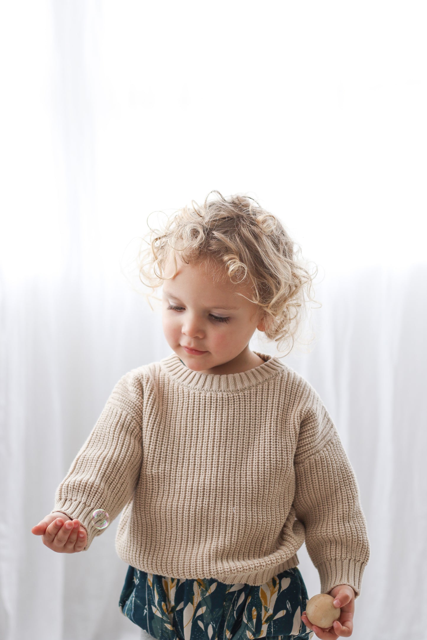 Slouch Sweater - Sand