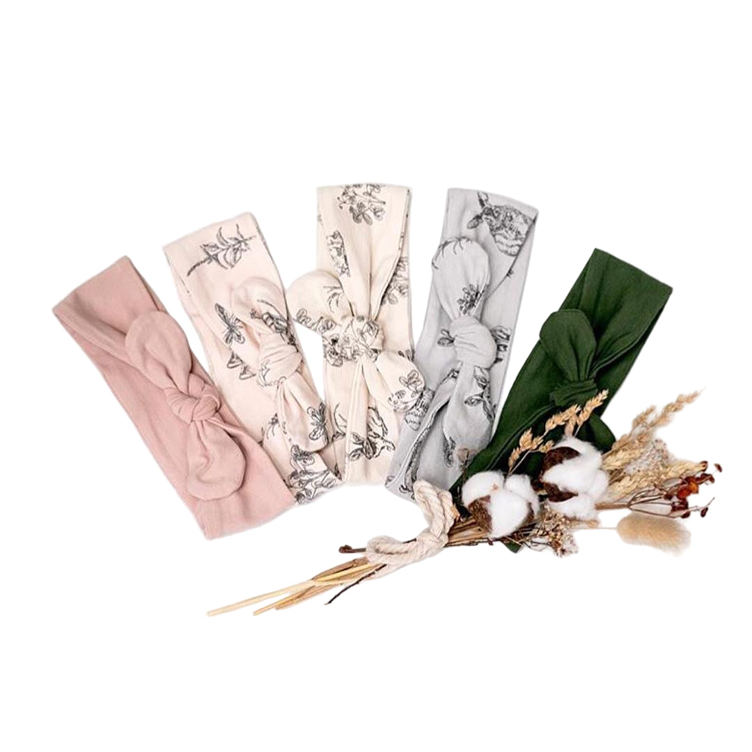 Essentials Baby Headband - Grey