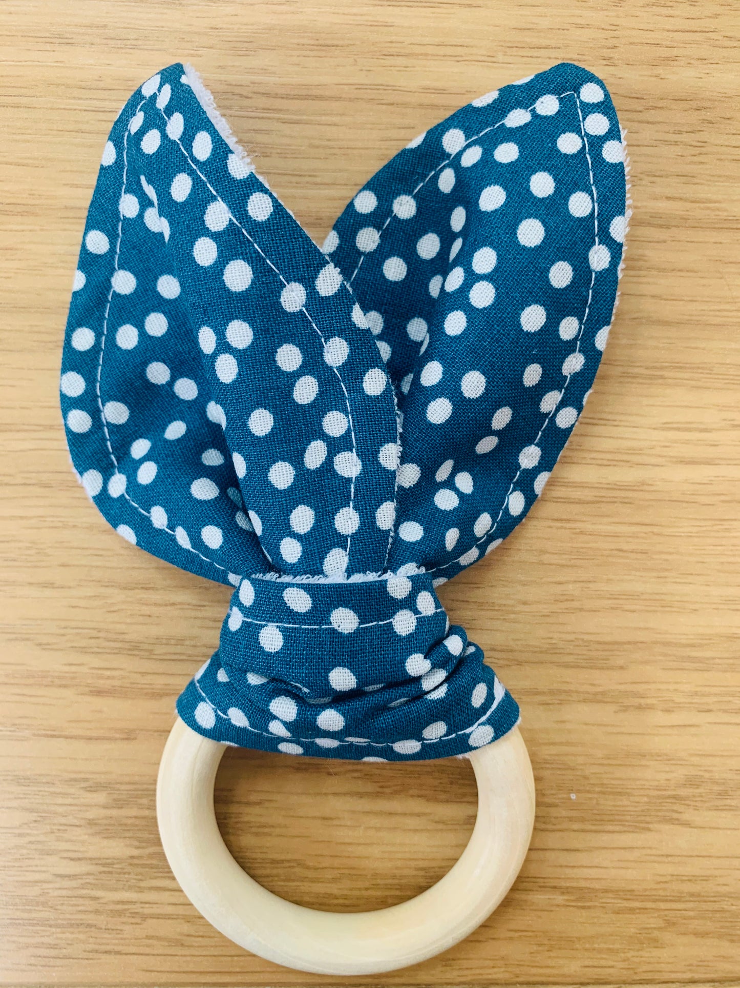 Bunny Ear Teething ring