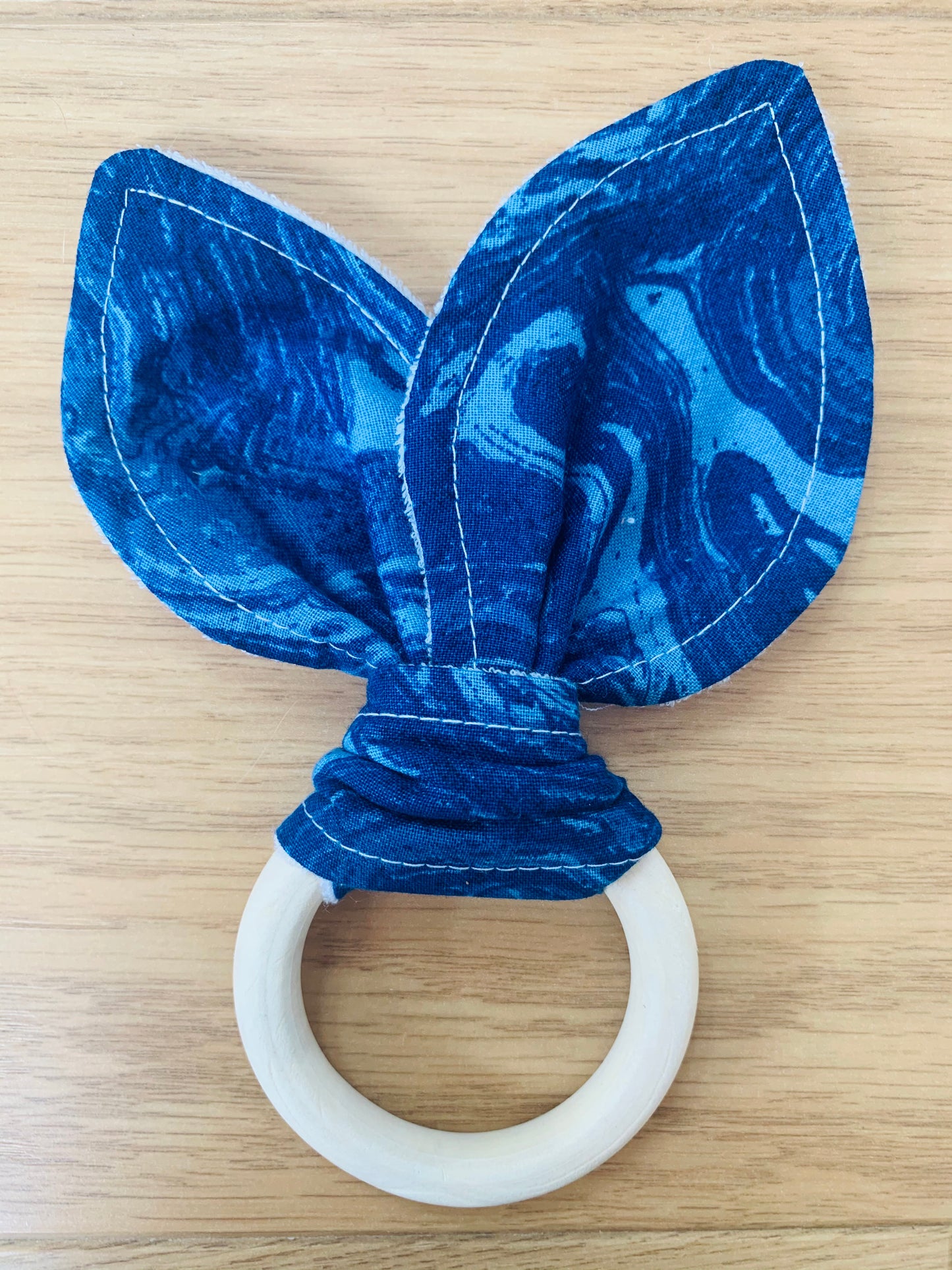 Bunny Ear Teething ring