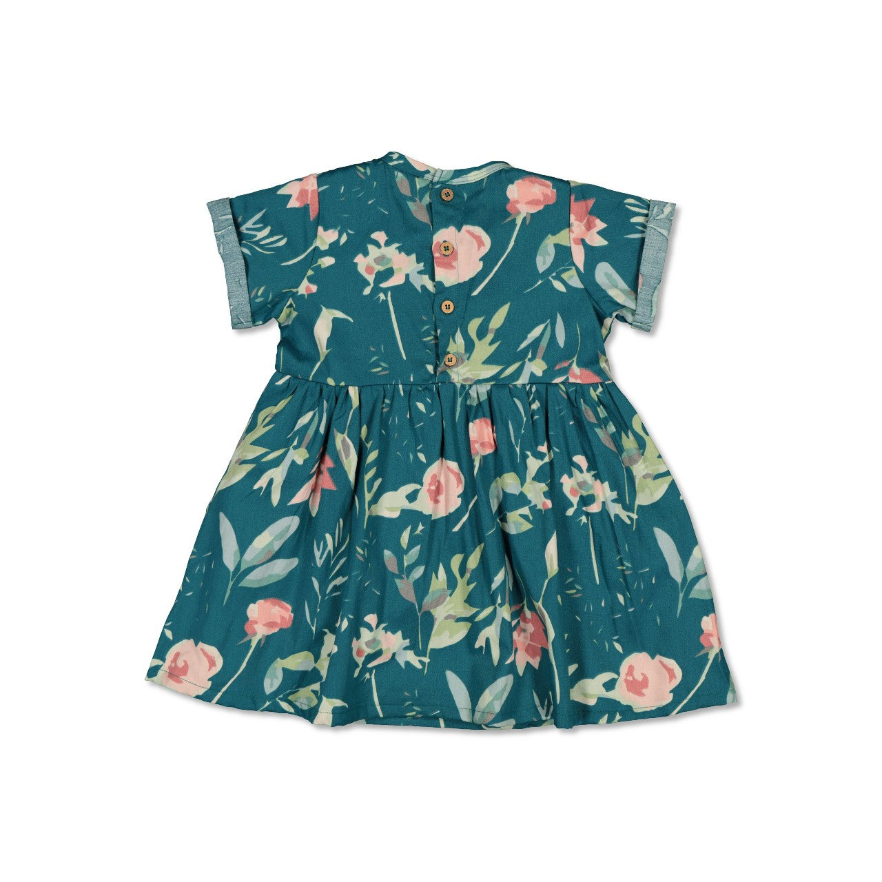 Mila Dress - Green Leavings