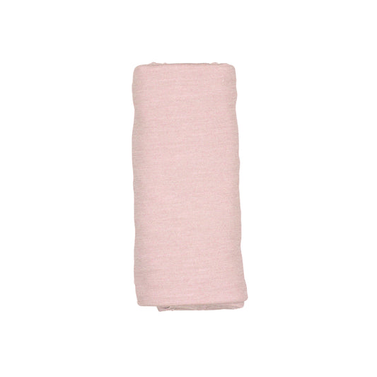 Merino & Bamboo Baby Swaddle Dusty Rose