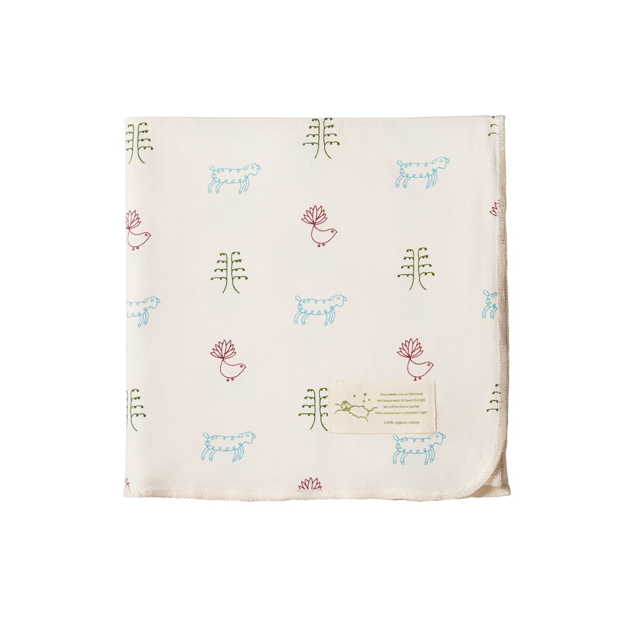Cotton Wrap - Nature Baby Print