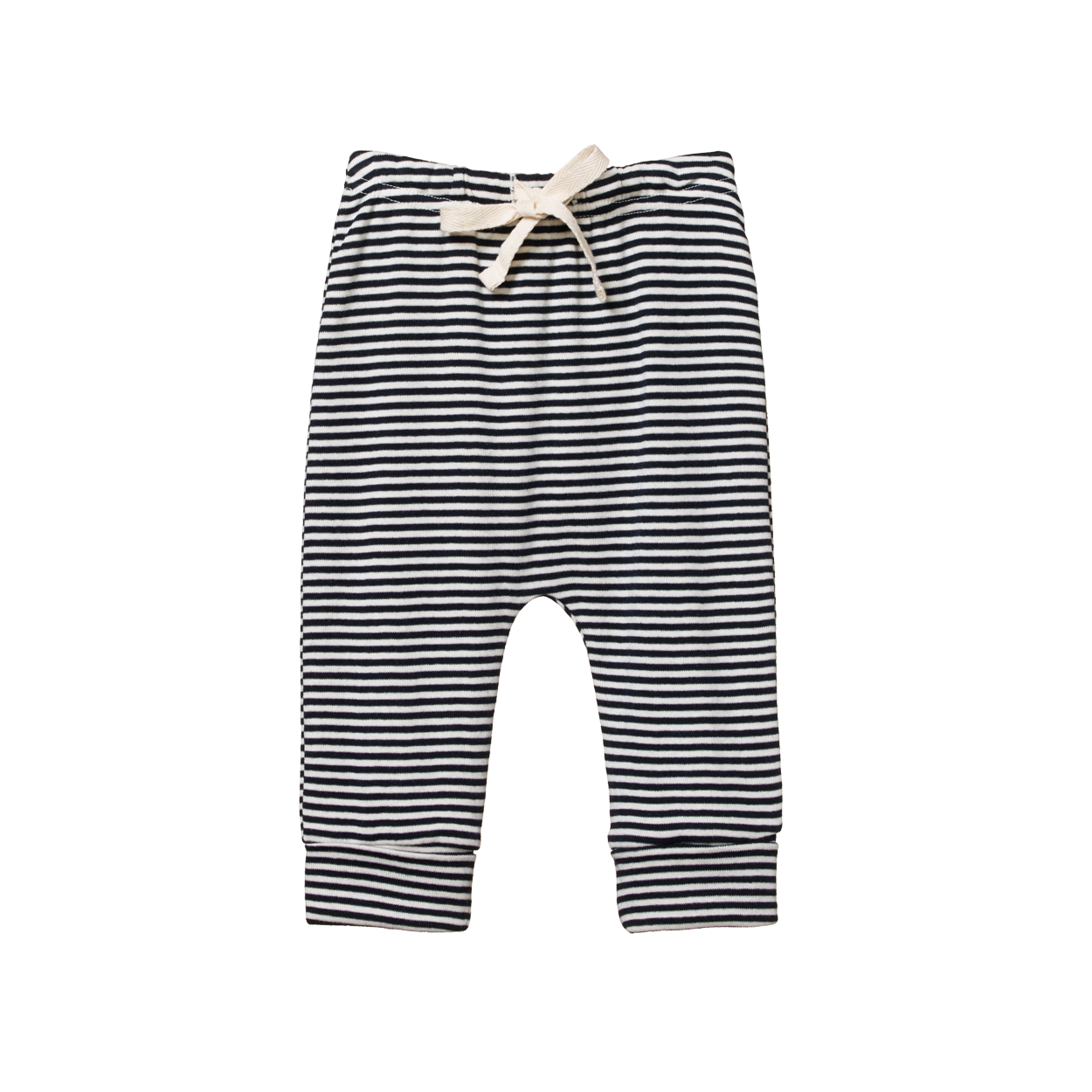 Drawstring Pants Navy Stripe