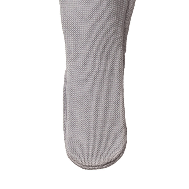 Footed Rompers Cotton Knit Lilac