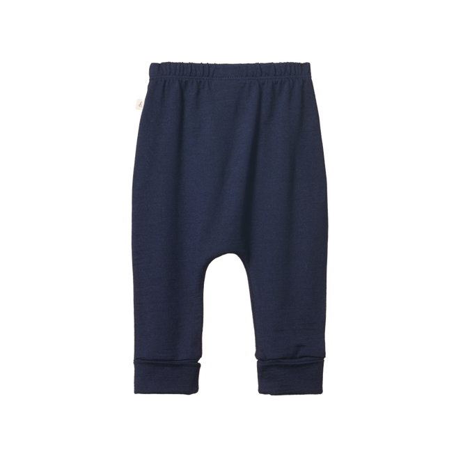 Merino Drawstring Pants Navy