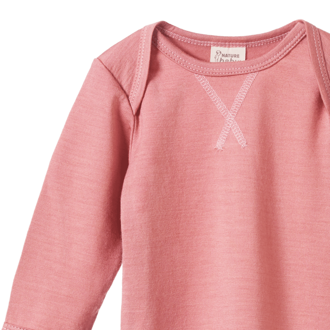 Merino Essential Tee Petunia