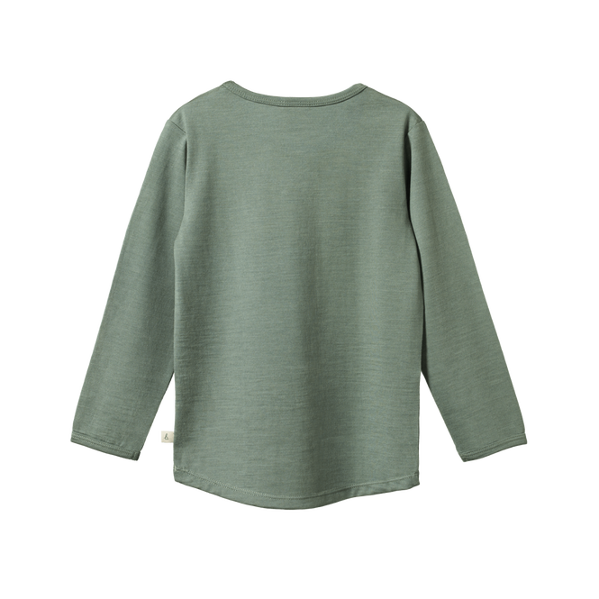 Merino Essential Tee Nettle