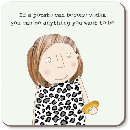 Coaster Potato Vodka