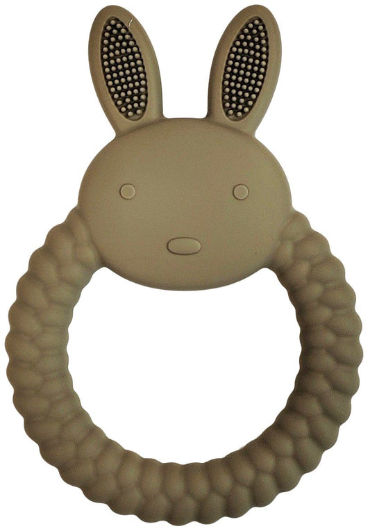 Bunny Teether Ring Green