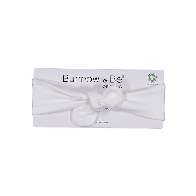 Essentials Baby Headband - White