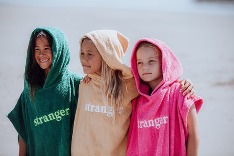 Girls Swim Coats & Towels