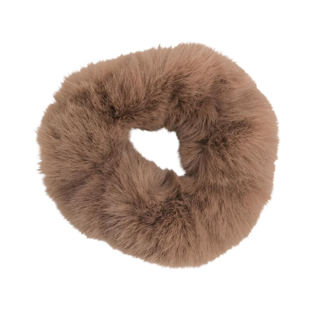 Faux Fur Hairband Brown