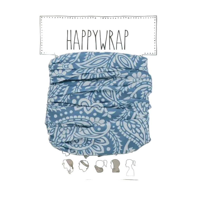 Happywrap Paisley Blue