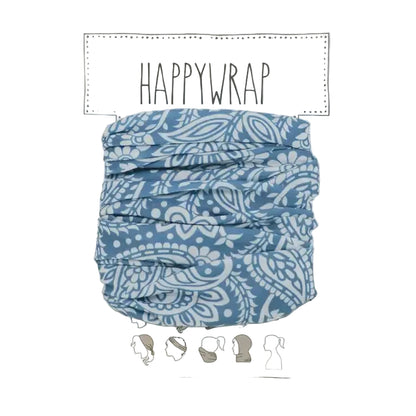 Happywrap Paisley Blue