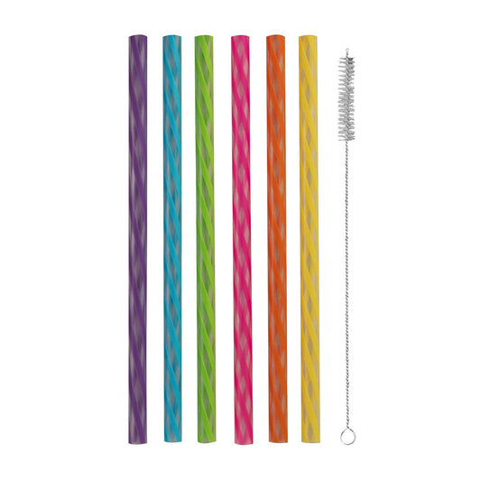 Reusable Cocktail Straws Set24