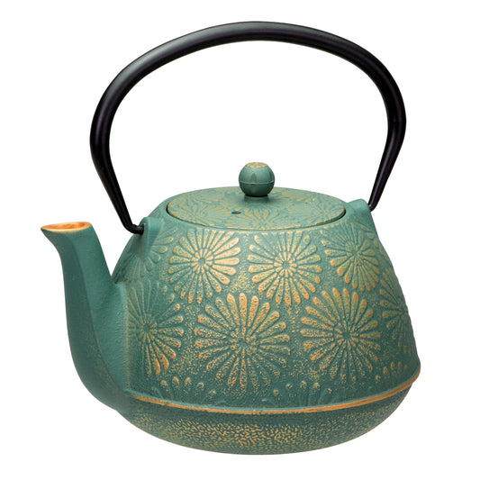 Daisy Cast Iron Teapot 1.2L