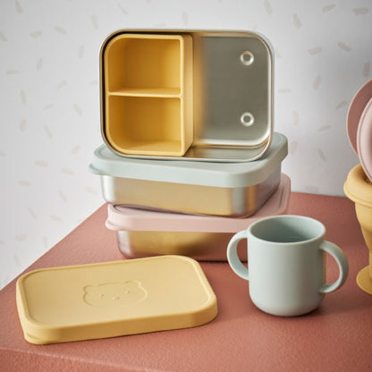 Rune Bento Box with Silicone Lid - Musk