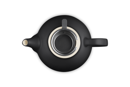Teapot w Stainless Steel Infuser Matte Black