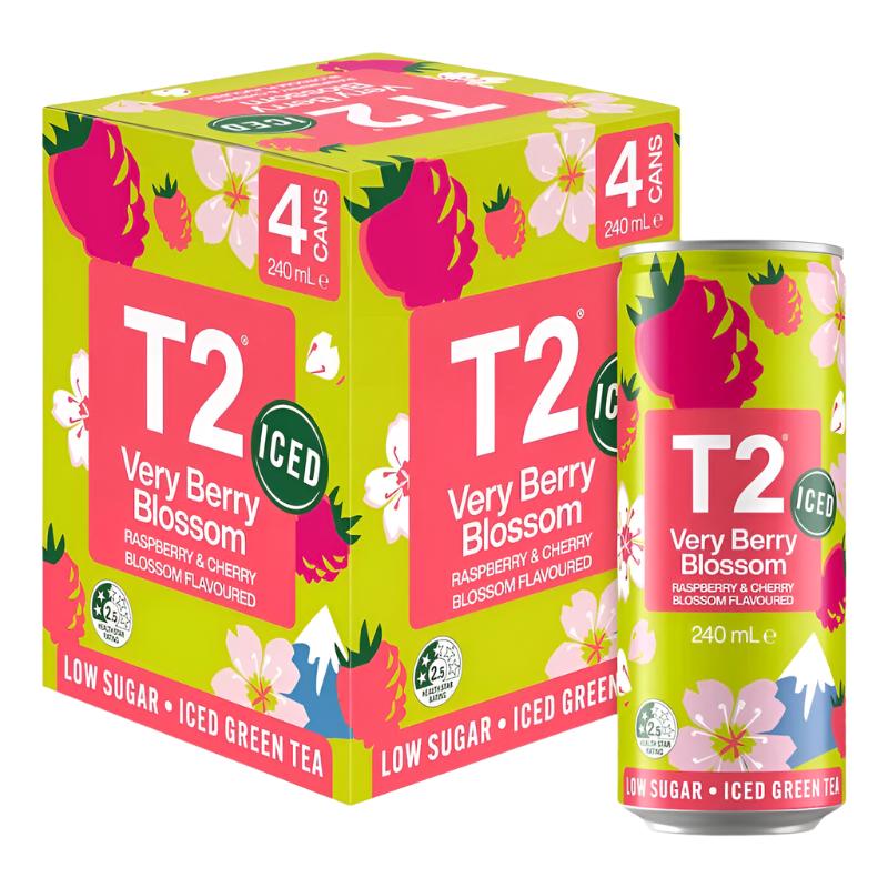 T2 Iced Tea Very Blossom 4 x 240ml