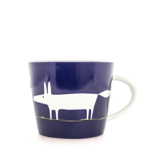 Mr Fox Mug Indigo