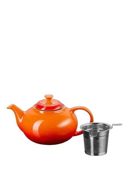 Teapot w Stainless Steel Infuser Volcanic