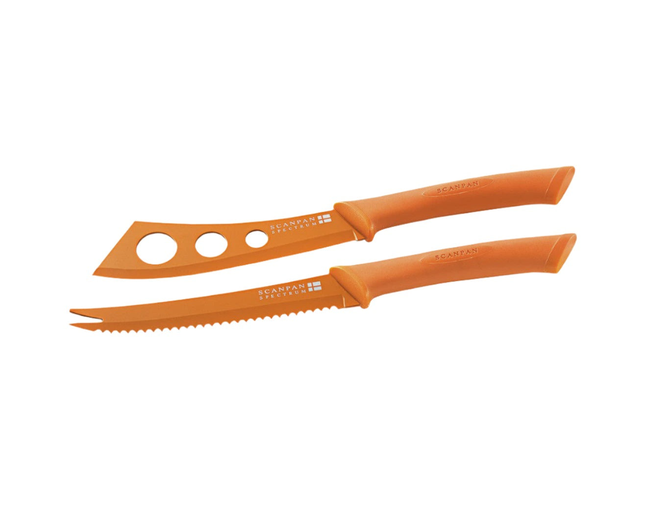 Scanpan Cheese Knife Set Orange