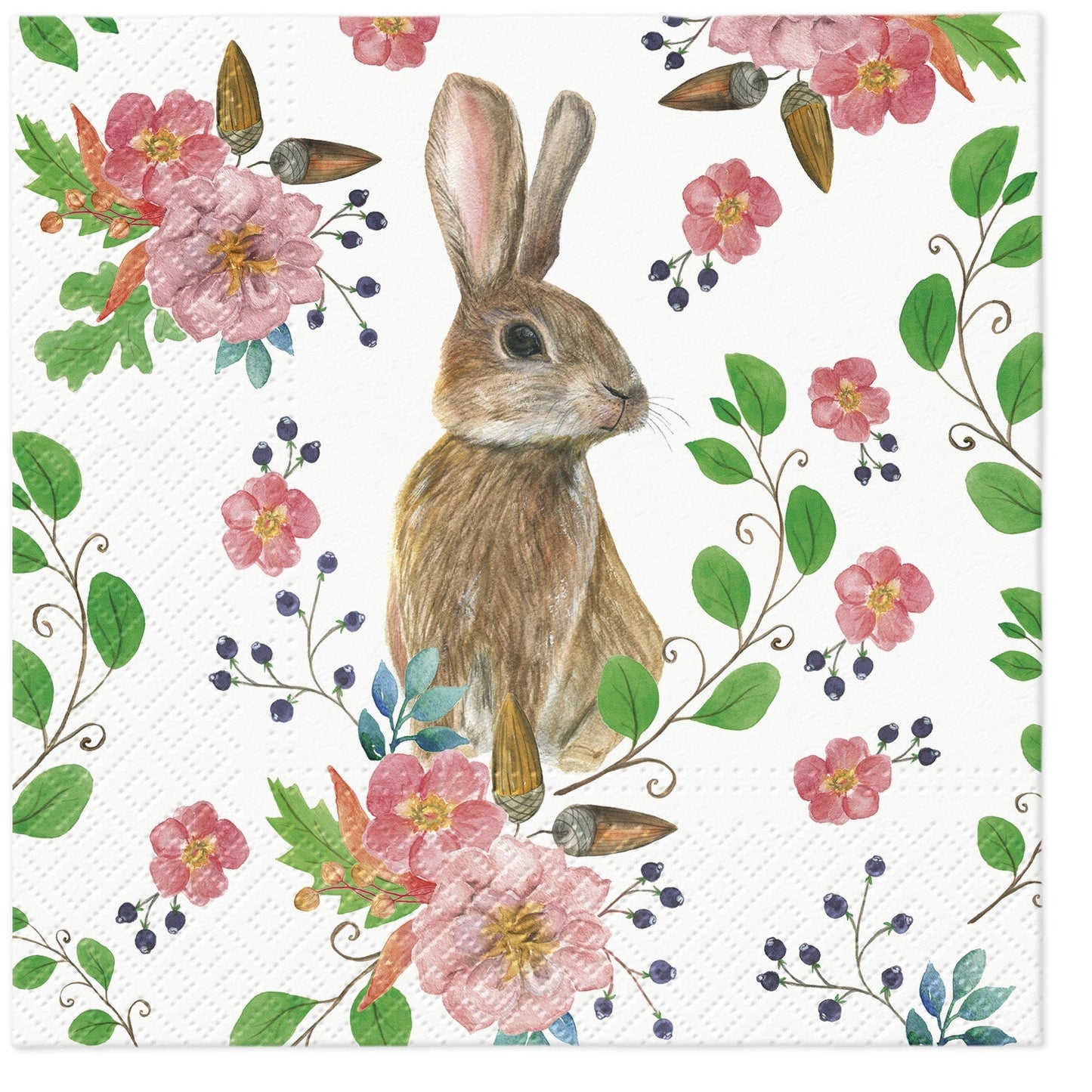 Napkin - Rabbit Berries