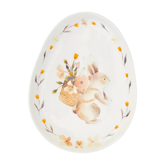 Ceramic Plate Some Bunny Loves You